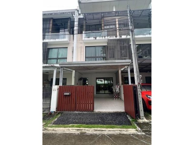 PT12 ให้เช่าทาวน์โฮม เดอะ เทอเรส รามอินทรา 65 The Terrace ใกล้ BTS รามอินทรา 40 ใกล้ทางด่วน เฟอร์ครบพร้อมอยู่