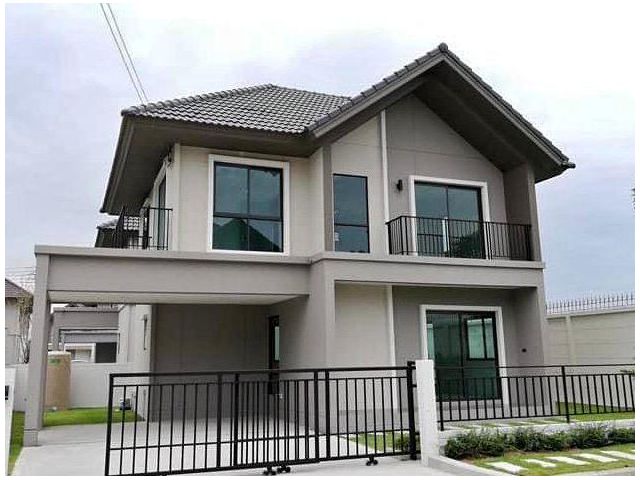 ขายบ้านเดี่ยว 2 ชั้น Pave เพฟ ปิ่นเกล้า - ศาลายา บ้านเดี่ยวตกแต่งพร้อมเข้าอยู่ เนื้อที่ 56.4 ตร.ว พื้นที่ใช้สอย 171 ตร.ม