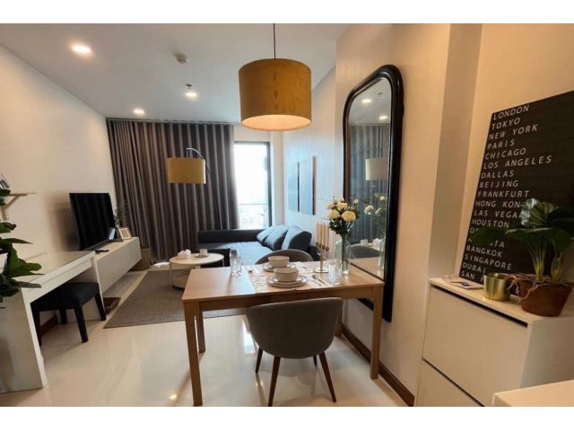 Code C20231100003....Supalai Premier Charoen Nakhon สำหรับเช่า, 1 ห้องนอน, 1 ห้องน้ำ, ชั้นสูง, แต่งครบ, พร้อมเข้าอยู่
