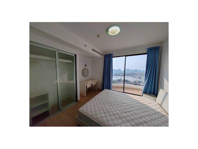 ขาย คอนโด Supalai Casa Riva Vista 1  44 ตรม. วิวแม่น้ำเจ้าพระยา เต็มระเบียงนอนชมแม่น้ำ