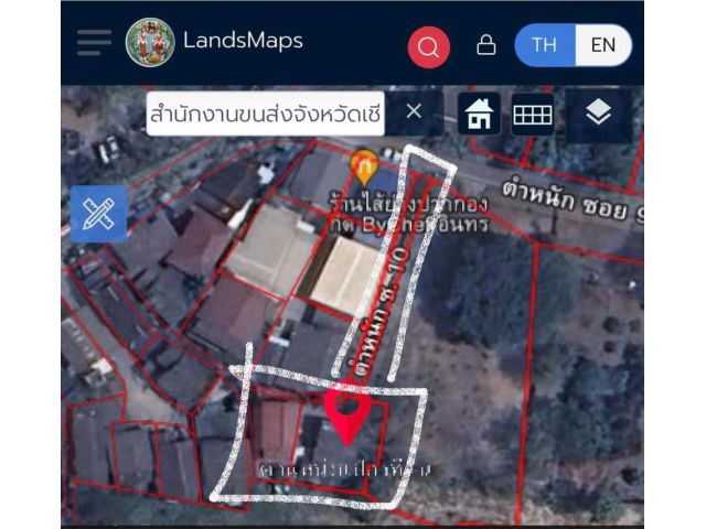 ขายบ้านพร้อมที่ดินหลังขนส่งสองแปลงติดกันโฉนดพร้อมโอน