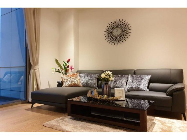 Code C20221205345.......Magnolias Waterfront Residences สำหรับขาย, 1 ห้องนอน, 1 ห้องน้ำ, ชั้นสูง, แต่งครบ, ราคาพิเศษ!!
