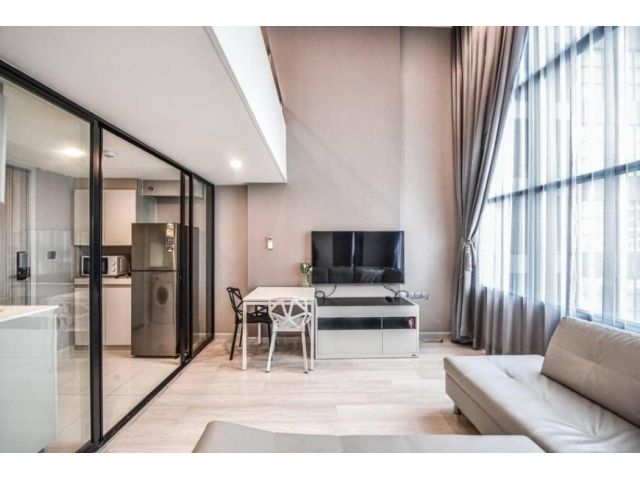 Code C20221202658.........Knightsbridge Prime Sathorn สำหรับเช่า, 1 ห้องนอน, 1 ห้องน้ำ Duo Space, ชั้นสูง, แต่งครบ, พร้อมเข้าอยู่