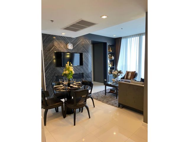 Nara 9 for rent 2 bedrooms 2 bathrooms 66 sqm. rental 48,000 baht/month
