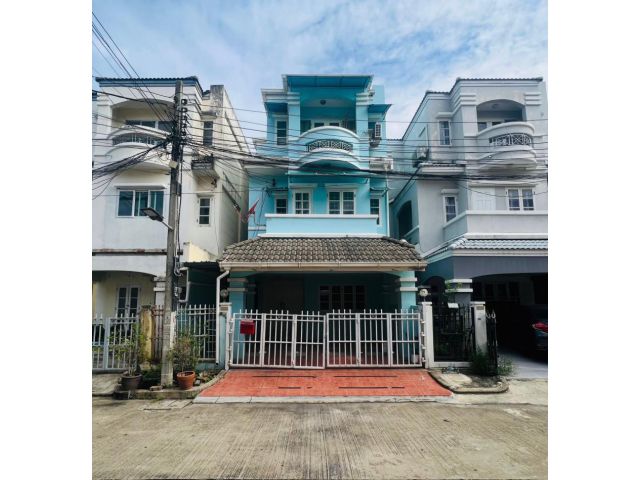 ขาย ทาวน์โฮม บ้านสวย ตกแต่งใหม่ ราคาดี บ้านเศรณีปาร์ค 203 ตรม. 25.2 ตร.วา