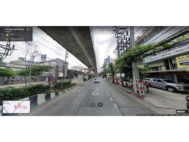 อาคารพาณิชย์ติดถนนจรัญสนิทวงศ์ ใกล้แยกถนนบรมราชชนนี