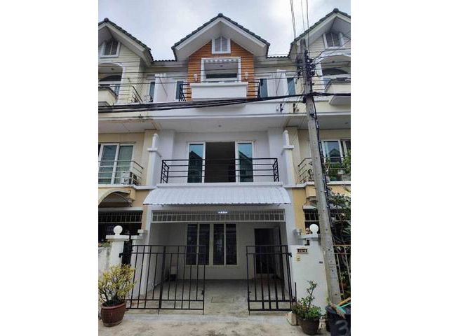 PT12 ขาย ทาวน์โฮมส์ หมู่บ้านสิทธารมย์ ซอยรามอินทรา 45 รีโนเวทใหม่ ใกล้สถานีรถไฟฟ้าสถานีมัยลาภ เขตบางเขน