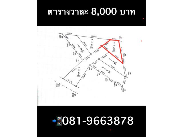 ที่ดิน จอหอ โคราช 48.8ตร.วา