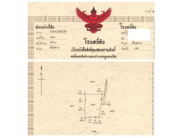 ที่ดินเชียงคานสำหรับสร้างบ้านพักตากอากาศ