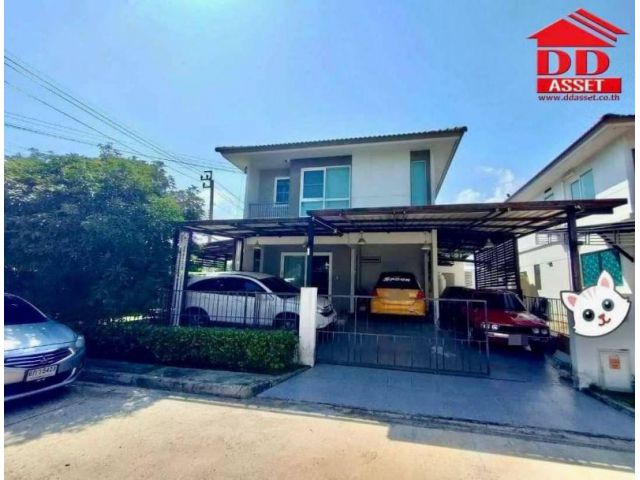 ขายบ้านเดี่ยว วิลลาจจิโอ บางขุนเทียน พระราม 2 หลังมุม