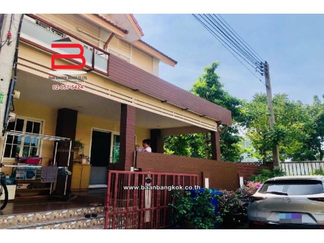 ทาวน์เฮ้าส์ หมู่บ้าน กานดาริมคลอง 2-3 เนื้อที่ 47.5 ตรว ถนนพระราม 2 อ.เมืองสมุทรสาคร จ.สมุทรสาคร