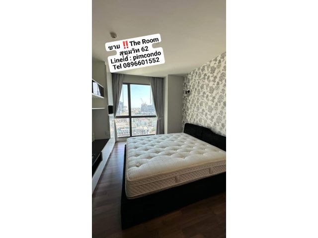 ขาย คอนโด เดอะ รูม สุขุมวิท62 The Room Sukhumvit 62 1ห้องนอน 5.8 ล้าน รหัสทรัพย์ AGura326168BKK