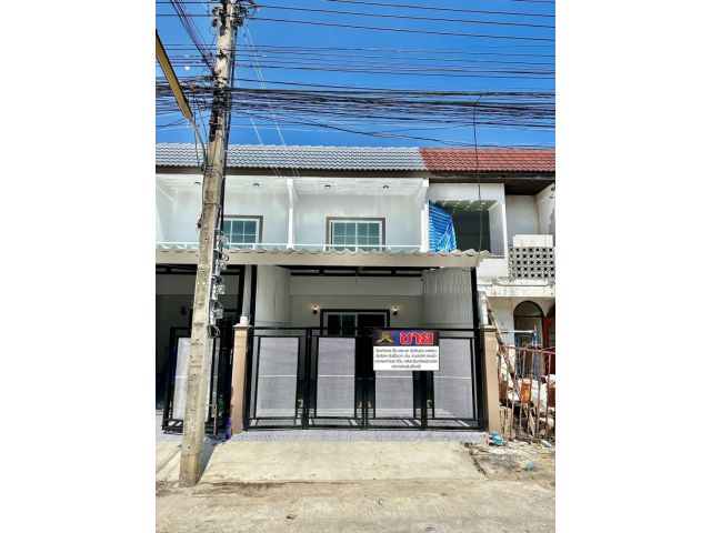 ทาวน์เฮ้าส์ 2 ชั้น แปลงริม #หมู่บ้านหงส์ประยูร1 (หลังขวา)บางรักพัฒนา ทำเลตลาดบางบัวทอง-รัตนาธิเบศน์ ใกล้สถานีรถไฟฟ้า-สถา