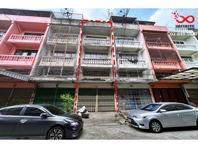 ขายอาคารพาณิชย์ 3.5 ชั้น หมู่บ้านเพชรเกษม2 ซอยเพชรเกษม 55/2 ใกล้รถไฟฟ้า MRT สถานีหลักสอง
