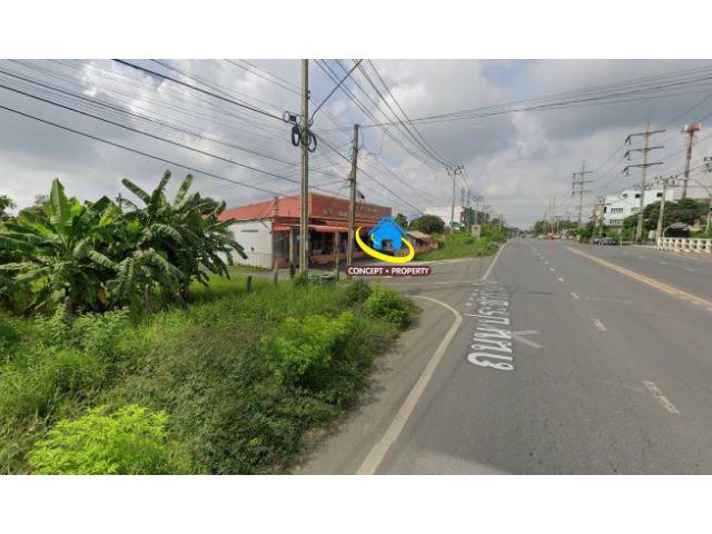 ขายที่ดินพร้อมอาคาร ซอยประชาร่วมใจ 74/1 ติดถนนประชาร่วมใจ ติดถนน  4 เลน ทรายกองดิน มีนบุรี