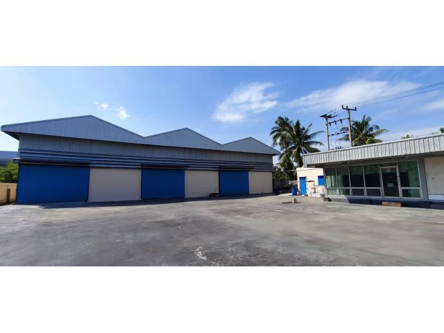 AR030 ให้เช่าโกดังพร้อมสำนักงาน บนเนื้อที่ 2 ไร่พื้นที่ใช้สอย 1,000 ตร.ม การเดินทางสะดวก สมุทรสาคร