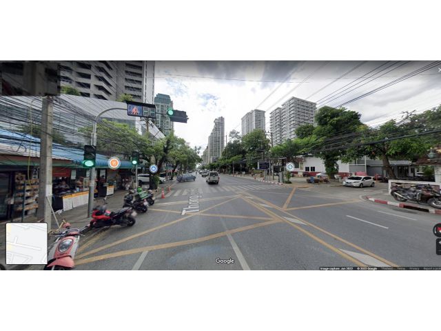 ที่ดินซอยทองหล่อสุขุมวิท55 เหมาะทำบ้านพักอาศัย