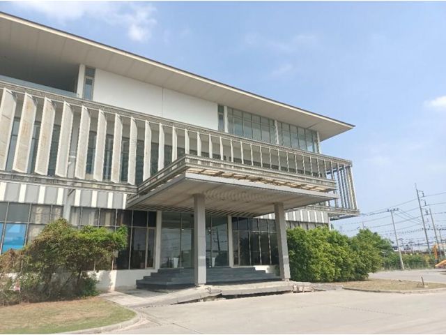 ขายที่ดินพร้อมอาคารสำนักงาน ถนนเทพารักษ์ อำเภอบางพลี จังหวัดสมุทรปราการ (เจ้าของขายเอง) ราคาต่อรองได้