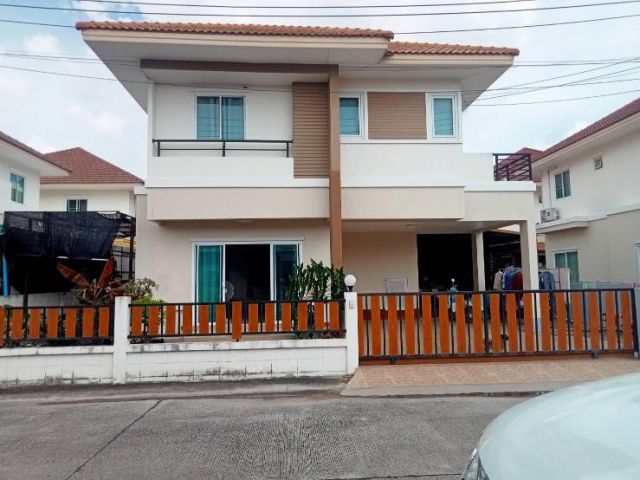ขายบ้านเดี่ยว2ชั้น​ 54.4​ตรว​ ใกล้แหลมฉบัง