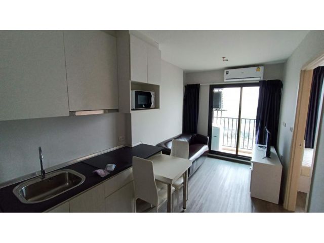 ให้เช่า คอนโด ริช พาร์ค ทริปเปิ้ล สเตชั่น 35 ตรม. Full Furnished