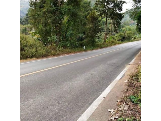 ขายที่ดินบ้านปงหางดงติดถนนหลักหน้ากว้างโฉนดพร้อมโอน