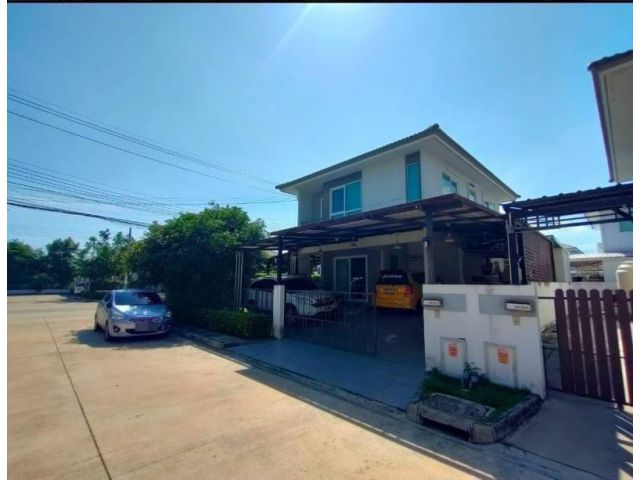 ขายบ้านเดี่ยว วิลลาจจิโอ พระราม 2 บางขุนเทียน หลังมุม