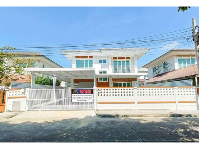 บ้านเดี่ยว 2 ชั้น #หมู่บ้านคุณาภัทร5 ถนนบ้านกล้วย-ไทรน้อย