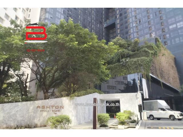 ห้องชุดคอนโด แอชตัน จุฬา-สีลม เนื้อที่ 30.69 ตรม. ถนนพระราม 4 เขตบางรัก