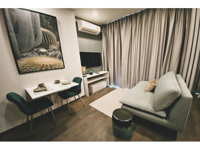 Code C20230105387....Ideo Q Siam - Ratchathewi สำหรับเช่า, 1 ห้องนอน, 1 ห้องน้ำ, ชั้นสูง, แต่งครบ, พร้อมเข้าอยู่