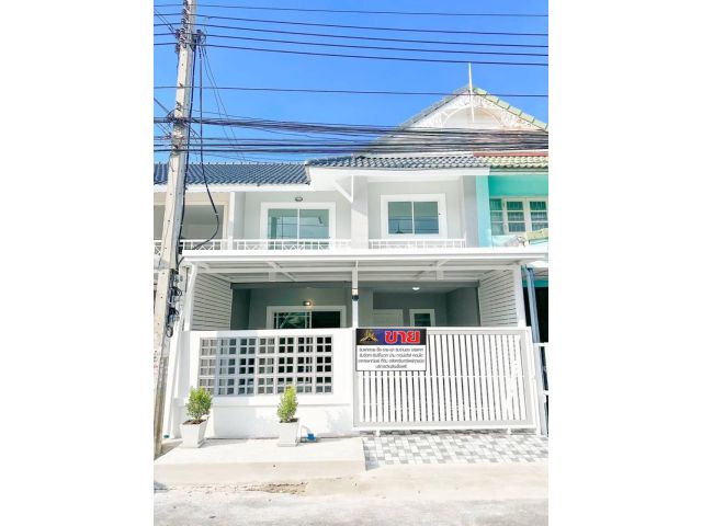 ทาวน์เฮาส์ 1 ชั้น #หมู่บ้านพฤกษา​14A(ซอยวัดลาดปลาดุก) ตกแต่งพร้อมอยู่