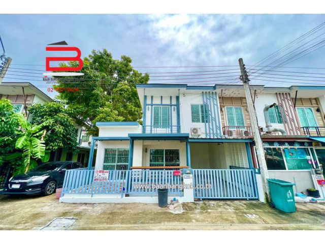 ทาวน์เฮาส์ หลังริม พฤกษาไพร์ม เนื้อที่ 27 ตรว. ถนนสายไหม เขตสายไหม