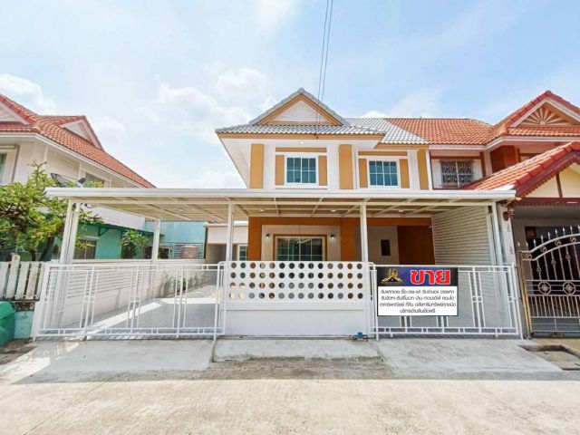 บ้านแฝด 2 ชั้น #หมู่บ้านพฤกษา​33 หน้ากว้าง 10 เมตร จอดรถในบ้านได้ถึง 2 คัน ตกแต่งใหม่พร้อมเฟอร์นิเจอร์