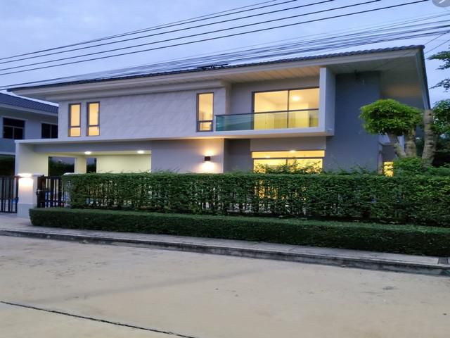 P154 ขายบ้านเดี่ยว ไม่เคยเข้าอยู่ เพอร์เฟค เพลส พระราม 9-กรุงเทพกรีฑา Perfect Place Rama 9-Krungthep Kreetha ถนนกรุงเทพก