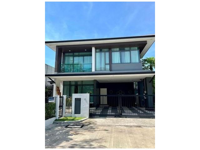 P65-1 ให้เช่าบ้านเดี่ยว 2 ชั้น หมู่บ้าน เศรษฐสิริ กรุงเทพกรีฑา Setthasiri Krungthep Kreetha ใกล้โรงเรียนนานาชาติBrighton