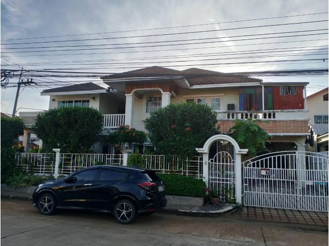 85795 - ขายบ้านเดี่ยวหมู่บ้านเมืองเอก 91 ตรว โครงการ 6 ตรงวงเวียนที่2 ของหมู่บ้าน
