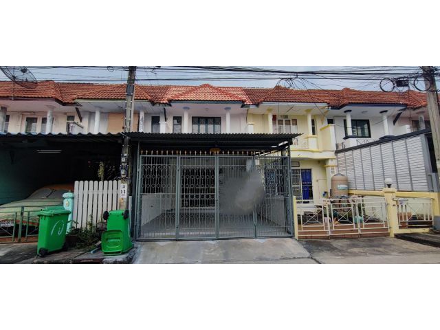 85931 - ขายทาวน์โฮม 2 ชั้น (ปรับปรุงใหม่พร้อมอยู่) หมู่บ้านบัวทอง 4 ต.พิมลราช อ.บางบัวทอง นนทบุรี