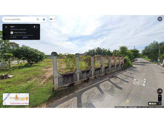 Vายที่ดิน ถมสูง พร้อมรั้ว 278 ตรว. ใกล้เซ็นทรัล ไนท์บ้านเกาะ