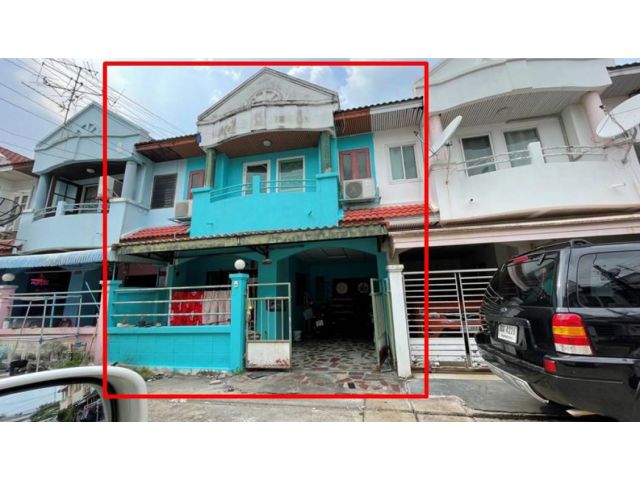 ขายทาวน์โฮม 2 ชั้น บ้านสวนกลางเมือง ซอยวัดกำแพง ใกล้รถไฟฟ้า นนทบุรี