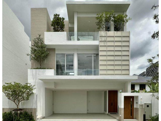 ขายบ้าน หมู่บ้าน Noble Terra Rama 9 - Ekkamai บ้านเดี่ยวระดับ Luxury ที่สุดของ Noble ใจกลางพระราม 9 ติดรร. นานาชาติ Rege