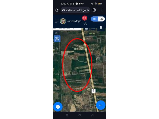 Vายที่ดิน 500 ไร่ ติดถนนมิตรภาพ ใกล้ด่านศุลกากรหนองคาย 500 เมตร