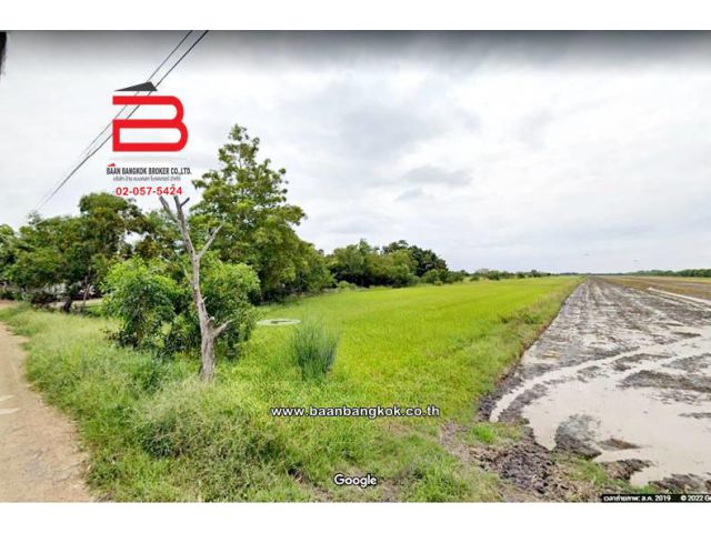 ที่ดินเปล่า ต.บางปลากด-องครักษ์ เนื้อที่ 25 ไร่ ถ.รังสิต-นครนายก อ.องครักษ์ จ.นครนายก