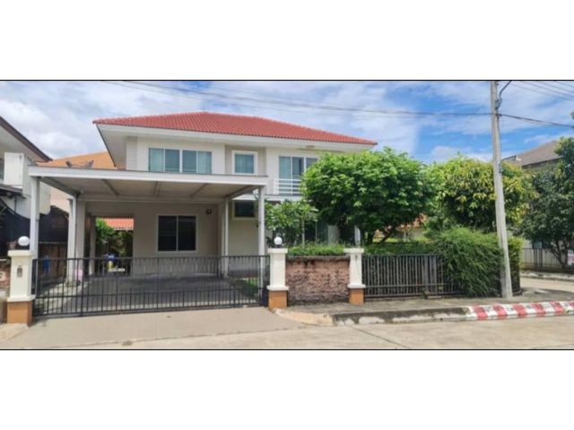 #บ้านสองชั้นในโครงการวรารมย์สันกำแพง แปลงมุม บ้านสวย ทำเลดี เชียงใหม่