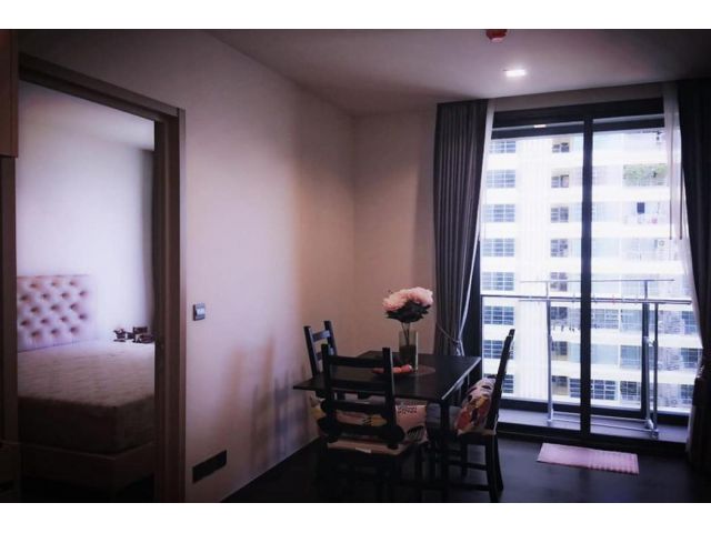 Code C20231200319....The Line Ratchathewi สำหรับเช่า, ห้องสตูดิโอ, 1 ห้องน้ำ, ชั้นสูง, แต่งครบ, พร้อมเข้าอยู่