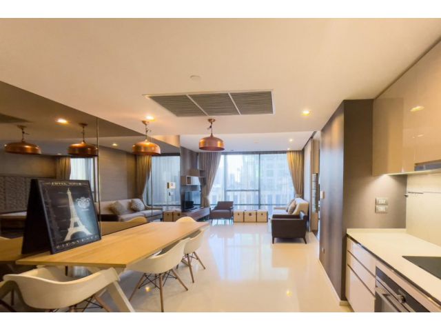 Code C20221201521.......The Bangkok Sathorn สำหรับเช่า, 1 ห้องนอน, 1 ห้องน้ำ, แต่งครบ, พร้อมเข้าอยู่