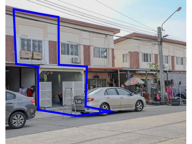 ขายบ้านทาวน์เฮ้าส์สองชั้น พื่นที่ 16 ตรว.