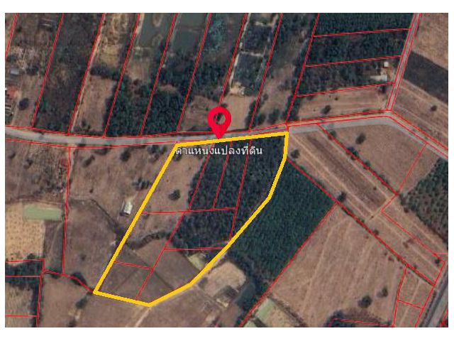 Land for sale 18-1-49 rai Mukdahan Near Phu Manorom