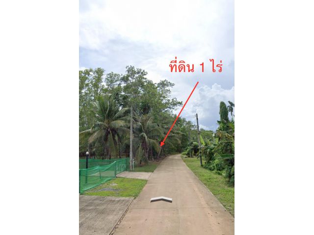 ที่ดินกลางเมืองตราด 1 ไร่