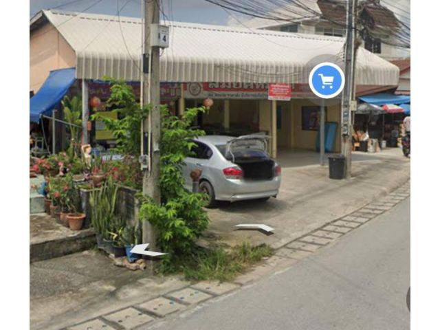 ขายที่สวยติดถนนหลัก 110 ตรว.พร้อมห้องเช่าและคนเช่าห่างทะเล 20 เมตร