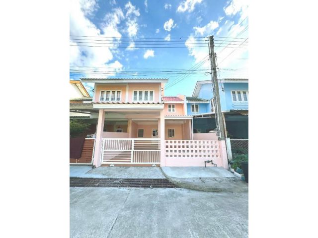 บ้าน 2 ชั้น ใจกลางเมือง ใกล้ รพ กรุงเทพระยอง รร อัสสัมชัญ ผ่อน 6000 บาท