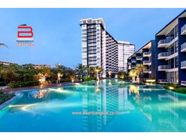 คอนโดมิเนียม โครงการ บ้านทิวทะเล บลูแซฟไฟร์ เฟส 2 เนื้อที่ 36.61 ตรม. ถ.เพชรเกษม อ.ชะอำ จ.เพชรบุรี